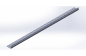 Preview: Kiesfangleiste L-Form Edelstahl 60 mm hoch 2,00 m lang