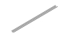 Preview: Grundelement Edelstahl 100 x  2000