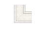 Preview: Ecke Grundelement Edelstahl 160/46