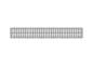 Preview: Maschenrost verzinkt 140 x 1000