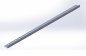 Preview: L-Leiste Edelstahl 50 mm hoch 2,00 m lang