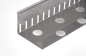 Preview: L-Leiste Edelstahl 80 mm hoch 2,00 m lang