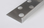 Preview: Kiesfangleiste L-Form Aluminium 40 mm hoch  2,00 m lang