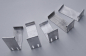 Preview: Verbinder L-Leiste Edelstahl 40
