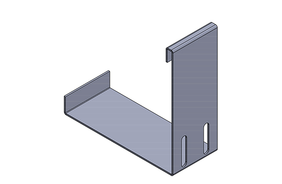 Verbinder L-Leiste Aluminium 120