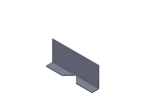 Eckverbinder L-Leiste Aluminium 50