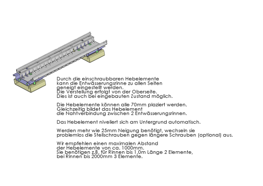 Hebespange verzinkt/Edelstahl 150/46