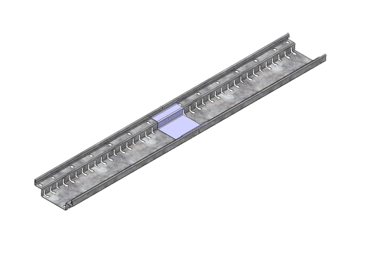 Steckverbinder verzinkt 160/46