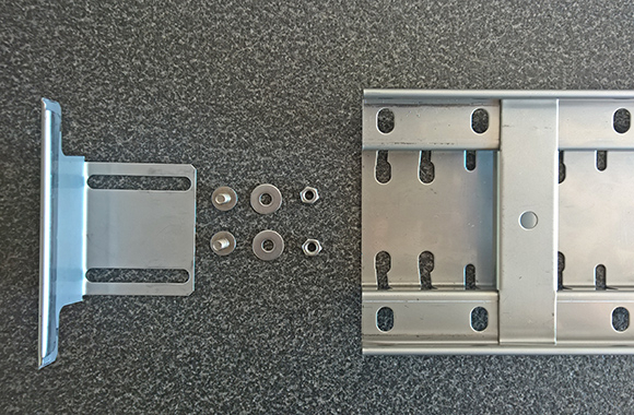 Bodenstück Edelstahl 160/46