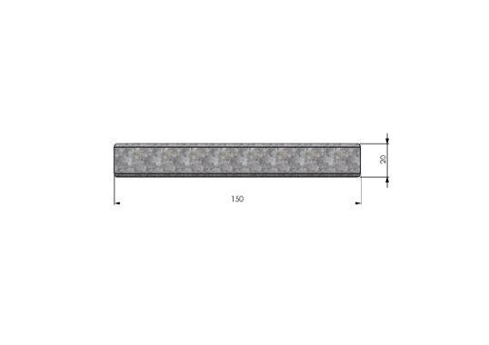 Maschenrost verzinkt 150 x 1000