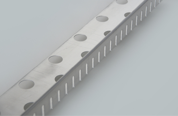 Kiesfangleisten L-Form Aluminium  50 mm hoch 2,00 m lang