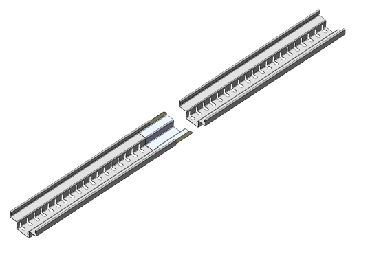 Steckverbinder verzinkt 100/46