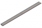 Drainrinne mit Schlitzrost Edelstahl 2,0 m
