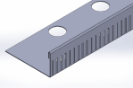L-Leiste Aluminium 50 mm hoch 2,00 m lang
